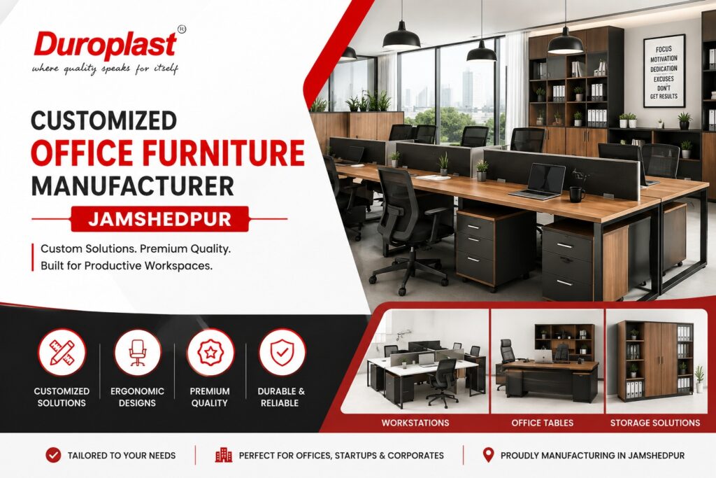 Customized Office Furniture Manufacturer Jamshedpur
