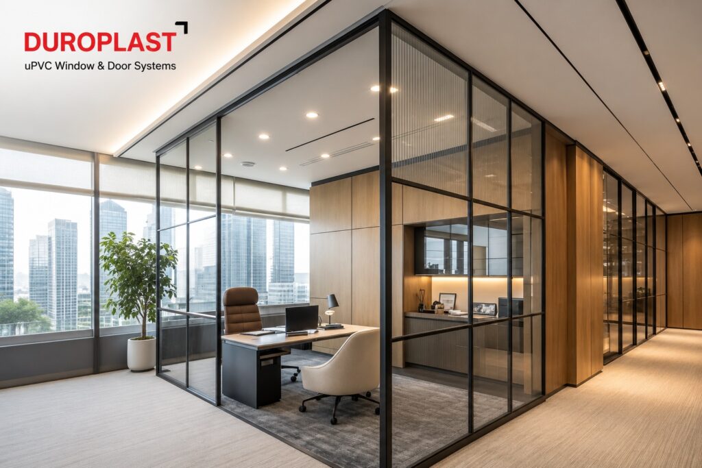 Slimline Aluminum partition kolkata